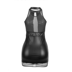 Subblime - 955472 Robe Dos Nu Avec Transparences Noire S/M